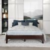 Nix - Full Platform Bed Natural - Dark Brown