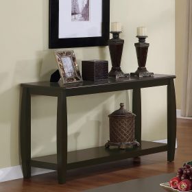 Cappuccino Rectangular Sofa Table