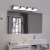 Modern Bathroom Vanity Lighting 4-Light LED Vanity Lights Over Mirror Bath Wall Lighting