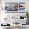 3 Panels Framed Mountain & Forest Canvas Wall Art Decor,3 Pieces Mordern Canvas Decoration Painting for Office,Dining room,Living room