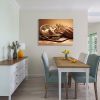 Framed Canvas Wall Art Decor Bread Painting, Still Life Bread and Wheat Painting Decoration For Restrant, Kitchen, Dining Room, Office Living Room